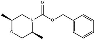 benzyl (2S,5S)-2,5-dimethylmorpholine-4-carboxylate 구조식 이미지