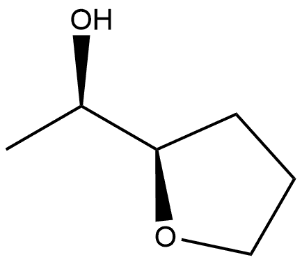 2-Furanmethanol, tetrahydro-α-methyl-, (αR,2R)- Structure