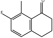 1(2H)-Naphthalenone, 7-fluoro-3,4-dihydro-8-methyl- Structure