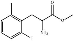 methyl 2-amino-3-(2-fluoro-6-methylphenyl)propanoate Structure