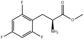 methyl 2-amino-3-(2,4,6-trifluorophenyl)propanoate 구조식 이미지