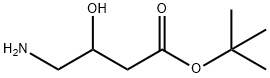 Butanoic acid, 4-amino-3-hydroxy-, 1,1-dimethylethyl ester Structure