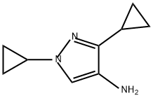 1,3-dicyclopropyl-1H-pyrazol-4-amine
dihydrochloride Structure