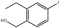 (2-Ethyl-4-iodophenyl)methanol Structure