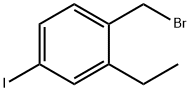 2-Ethyl-4-iodobenzyl bromide Structure