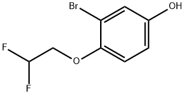 3-Bromo-4-(2,2-difluoroethoxy)phenol Structure