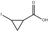 Cyclopropanecarboxylic acid, 2-iodo- Structure