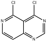Pyrido[4,3-d]pyrimidine, 4,5-dichloro- 구조식 이미지