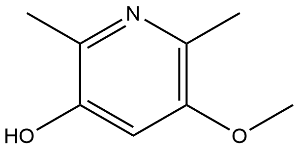 5-Methoxy-2,6-dimethyl-3-pyridinol Structure