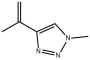 1H-1,2,3-Triazole, 1-methyl-4-(1-methylethenyl)- Structure