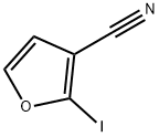 2-iodofuran-3-carbonitrile 구조식 이미지