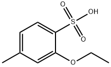 2-ethoxy-4-Methylbenzenesulfonic acid Structure