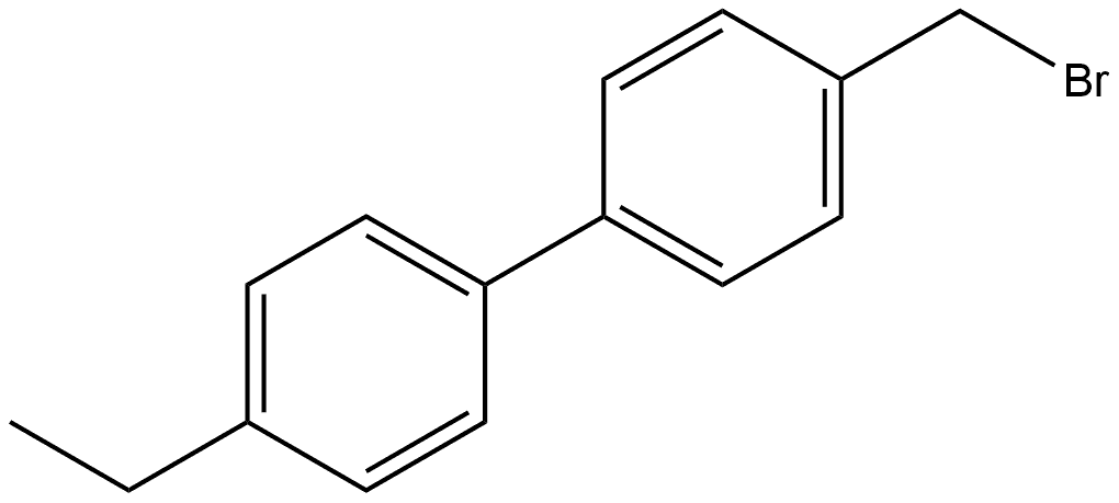 4-(Bromomethyl)-4'-ethyl-1,1'-biphenyl Structure