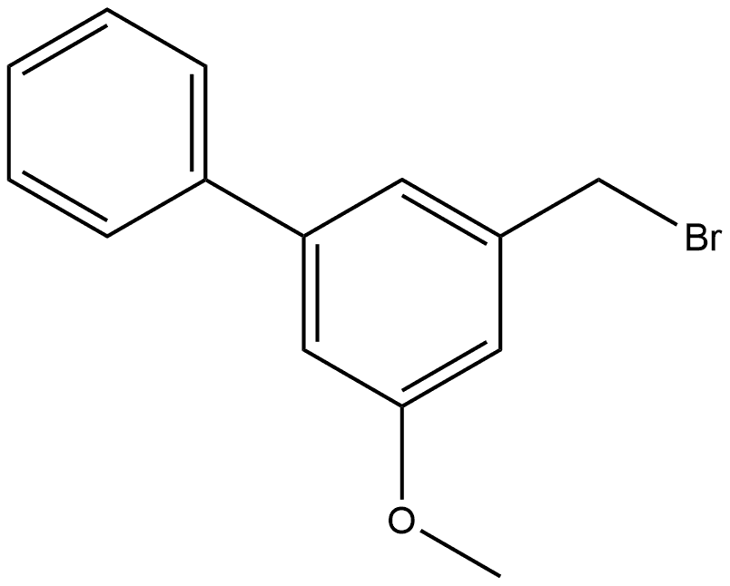 3-(Bromomethyl)-5-methoxy-1,1'-biphenyl Structure