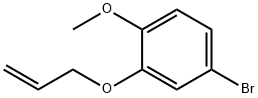 Benzene, 4-bromo-1-methoxy-2-(2-propen-1-yloxy)- Structure