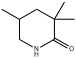 3,3,5-Trimethyl-2-piperidinone 구조식 이미지