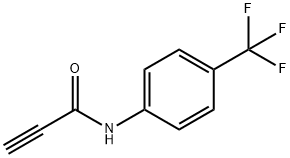 2-Propynamide, N-[4-(trifluoromethyl)phenyl]- 구조식 이미지