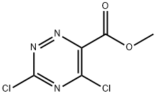 1,2,4-Triazine-6-carboxylic acid, 3,5-dichloro-, methyl ester Structure