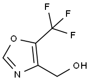 [5-(Trifluoromethyl)-1,3-oxazol-4-yl]methanol Structure