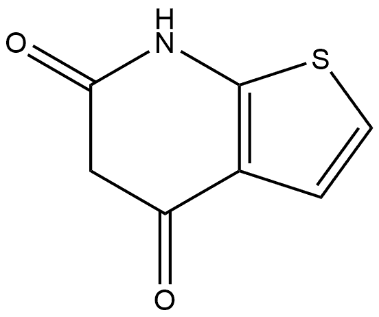 Thieno[2,3-b]pyridine-4,6(5H,7H)-dione Structure