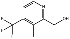 [3-methyl-4-(trifluoromethyl)pyridin-2-yl]methanol Structure