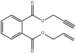 1,2-Benzenedicarboxylic acid, 1-(2-propen-1-yl) 2-(2-propyn-1-yl) ester Structure