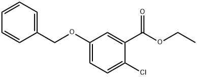 Ethyl 5-(benzyloxy)-2-chlorobenzoate Structure