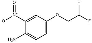 4-(2,2-Difluoroethoxy)-2-nitroaniline 구조식 이미지