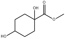 Methyl 1,4-dihydroxycyclohexanecarboxylate Structure