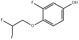 3-Fluoro-4-(2,2-difluoroethoxy)phenol Structure