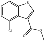 methyl 4-chloro-1-benzothiophene-3-carboxylate Structure