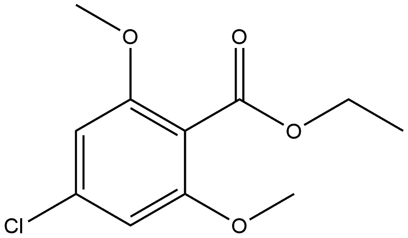 Ethyl 4-chloro-2,6-dimethoxybenzoate Structure