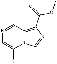 Imidazo[1,5-a]pyrazine-1-carboxylic acid, 5-chloro-, methyl ester Structure