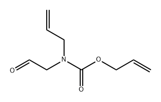 Carbamic acid, N-(2-oxoethyl)-N-2-propen-1-yl-, 2-propen-1-yl ester 구조식 이미지