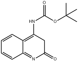 tert-Butyl (2-oxo-2,3-dihydroquinolin-4-yl)carbamate Structure