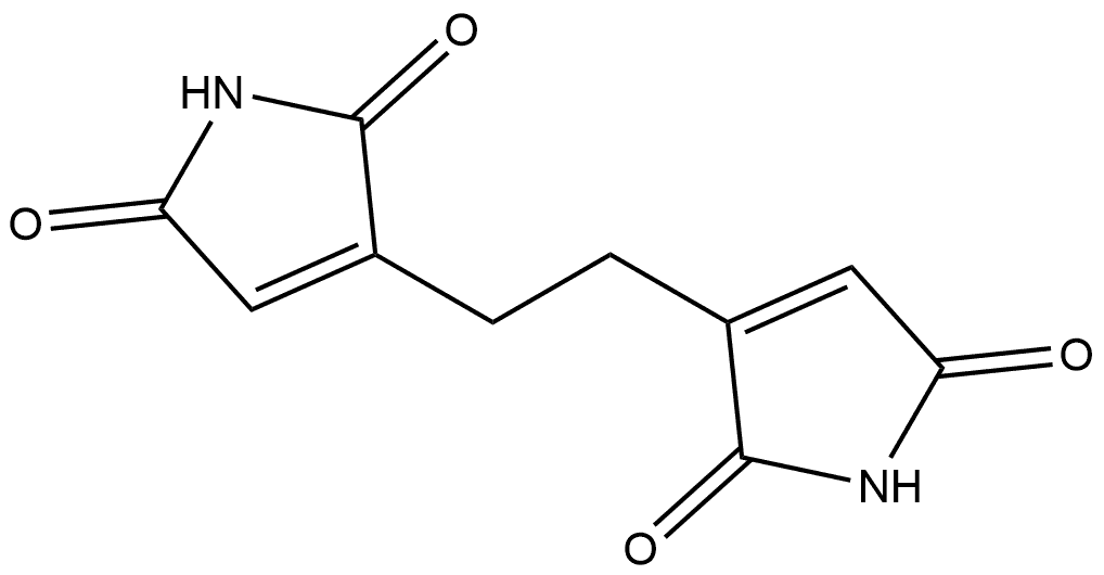 3,3'-(Ethane-1,2-diyl)bis(1H-pyrrole-2,5-dione) Structure