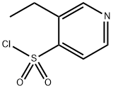 4-Pyridinesulfonyl chloride, 3-ethyl- 구조식 이미지