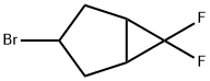 Bicyclo[3.1.0]hexane, 3-bromo-6,6-difluoro- Structure