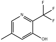 3-Hydroxy-5-methyl-2-(trifluoromethyl)pyridine Structure