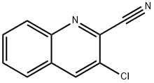 3-Chloroquinoline-2-carbonitrile Structure