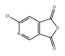 Furo[3,4-c]pyridine-1,3-dione, 6-chloro- Structure