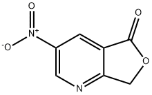 Furo[3,4-b]pyridin-5(7H)-one, 3-nitro- Structure