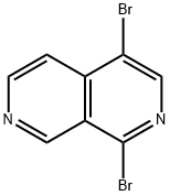 1,4-Dibromo-2,7-naphthyridine Structure