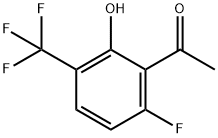 6'-Fluoro-2'-hydroxy-3'-(trifluoromethyl)acetophenone Structure