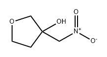 3-Furanol, tetrahydro-3-(nitromethyl)- Structure