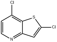 Thieno[3,2-b]pyridine, 2,7-dichloro- Structure