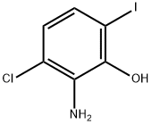 2-Amino-3-chloro-6-iodophenol Structure