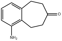 7H-Benzocyclohepten-7-one, 1-amino-5,6,8,9-tetrahydro- Structure
