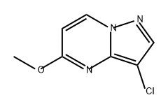 Pyrazolo[1,5-a]pyrimidine, 3-chloro-5-methoxy- Structure
