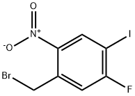 5-Fluoro-4-iodo-2-nitrobenzyl bromide Structure